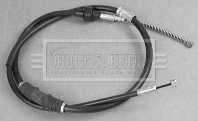 Borg & Beck BKB3529 - Трос, гальмівна система avtolavka.club
