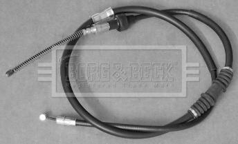 Borg & Beck BKB3528 - Трос, гальмівна система avtolavka.club