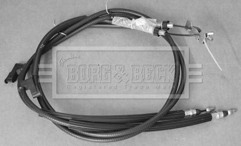Borg & Beck BKB3641 - Трос, гальмівна система avtolavka.club