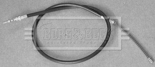 Borg & Beck BKB3655 - Трос, гальмівна система avtolavka.club