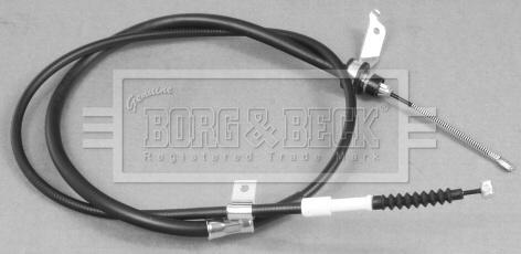 Borg & Beck BKB3090 - Трос, гальмівна система avtolavka.club