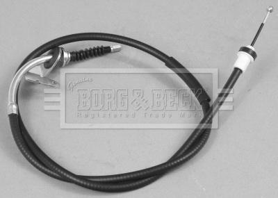Borg & Beck BKB3051 - Трос, гальмівна система avtolavka.club
