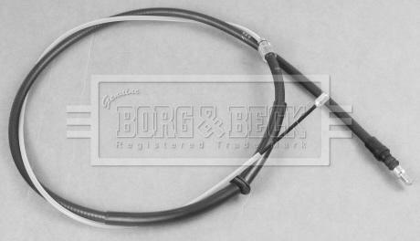 Borg & Beck BKB3030 - Трос, гальмівна система avtolavka.club
