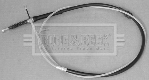 Borg & Beck BKB3195 - Трос, гальмівна система avtolavka.club