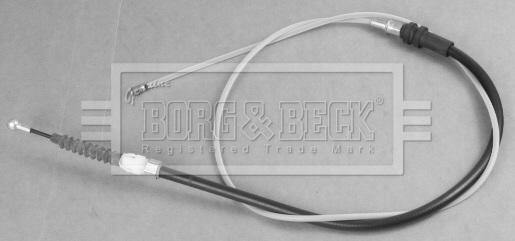 Borg & Beck BKB3192 - Трос, гальмівна система avtolavka.club