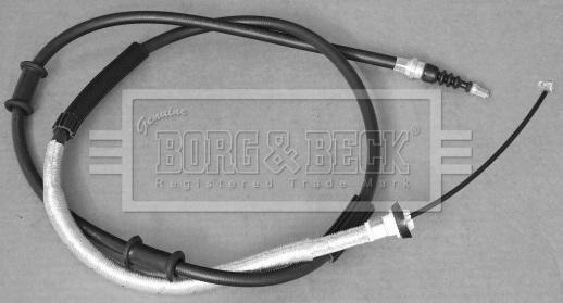 Borg & Beck BKB3149 - Трос, гальмівна система avtolavka.club