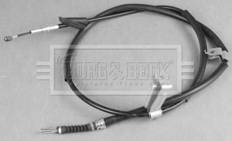 Borg & Beck BKB3142 - Трос, гальмівна система avtolavka.club