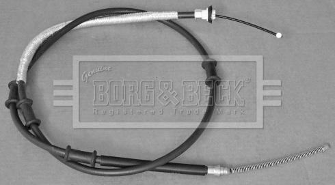 Borg & Beck BKB3155 - Трос, гальмівна система avtolavka.club