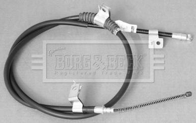 Borg & Beck BKB3113 - Трос, гальмівна система avtolavka.club