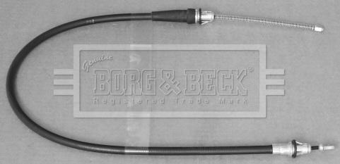 Borg & Beck BKB3182 - Трос, гальмівна система avtolavka.club