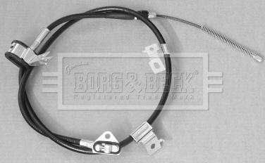 Borg & Beck BKB3120 - Трос, гальмівна система avtolavka.club
