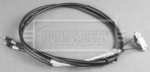 Borg & Beck BKB3814 - Трос, гальмівна система avtolavka.club