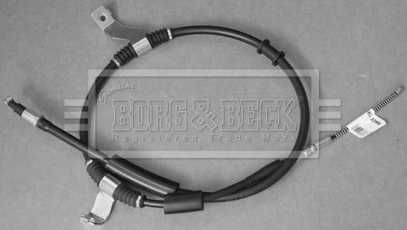 Borg & Beck BKB3399 - Трос, гальмівна система avtolavka.club