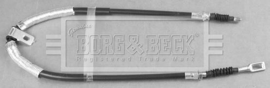 Borg & Beck BKB3386 - Трос, гальмівна система avtolavka.club