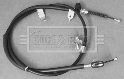 Borg & Beck BKB3339 - Трос, гальмівна система avtolavka.club