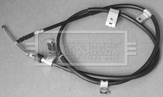 Borg & Beck BKB3328 - Трос, гальмівна система avtolavka.club