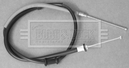 Borg & Beck BKB3203 - Трос, гальмівна система avtolavka.club