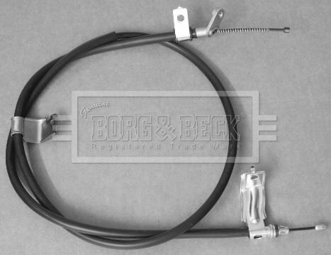 Borg & Beck BKB3214 - Трос, гальмівна система avtolavka.club
