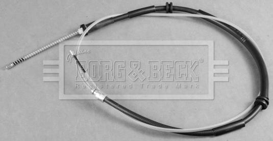 Borg & Beck BKB3791 - Трос, гальмівна система avtolavka.club
