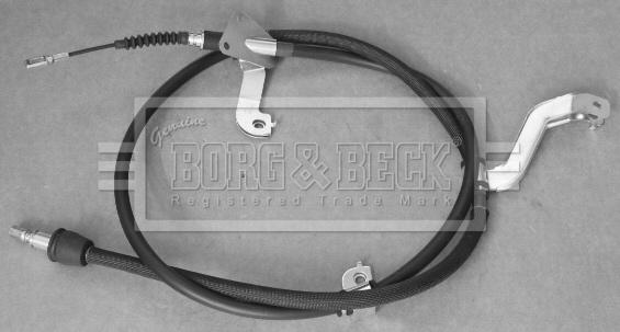 Borg & Beck BKB3745 - Трос, гальмівна система avtolavka.club