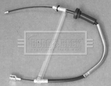 Borg & Beck BKB3741 - Трос, гальмівна система avtolavka.club