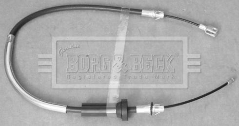Borg & Beck BKB3748 - Трос, гальмівна система avtolavka.club