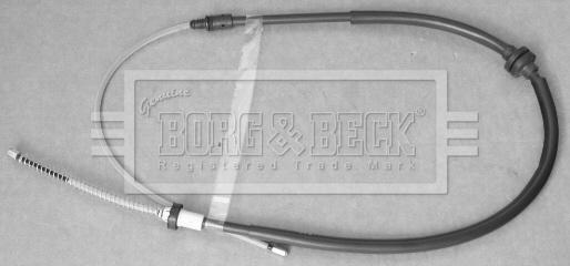 Borg & Beck BKB3754 - Трос, гальмівна система avtolavka.club