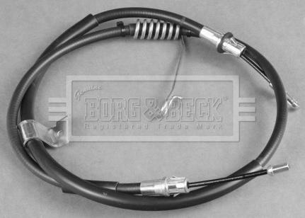Borg & Beck BKB3784 - Трос, гальмівна система avtolavka.club