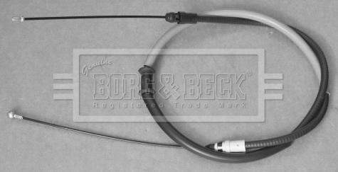 Borg & Beck BKB3733 - Трос, гальмівна система avtolavka.club