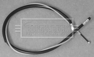 Borg & Beck BKB3726 - Трос, гальмівна система avtolavka.club