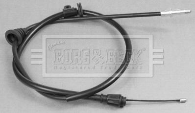 Borg & Beck BKB2949 - Трос, гальмівна система avtolavka.club