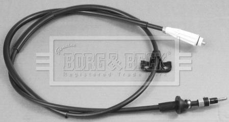 Borg & Beck BKB2948 - Трос, гальмівна система avtolavka.club