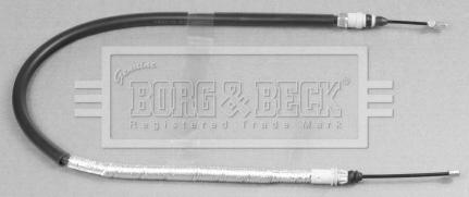 Borg & Beck BKB2953 - Трос, гальмівна система avtolavka.club
