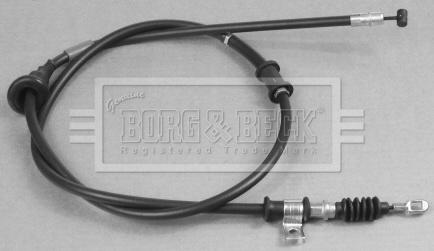 Borg & Beck BKB2957 - Трос, гальмівна система avtolavka.club