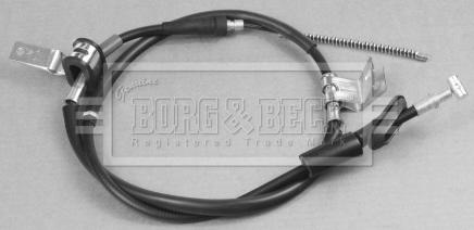 Borg & Beck BKB2961 - Трос, гальмівна система avtolavka.club