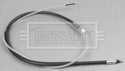 Borg & Beck BKB2962 - Трос, гальмівна система avtolavka.club