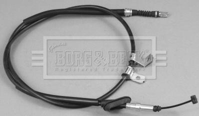 Borg & Beck BKB2909 - Трос, гальмівна система avtolavka.club