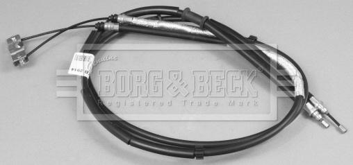Borg & Beck BKB2914 - Трос, гальмівна система avtolavka.club
