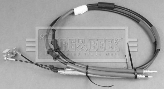 Borg & Beck BKB2915 - Трос, гальмівна система avtolavka.club