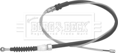 Borg & Beck BKB2924 - Трос, гальмівна система avtolavka.club