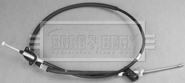 Borg & Beck BKB2493 - Трос, гальмівна система avtolavka.club