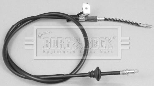 Borg & Beck BKB2450 - Трос, гальмівна система avtolavka.club