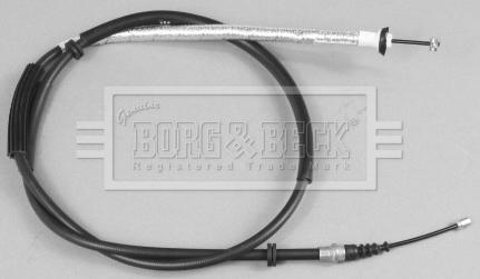 Borg & Beck BKB2402 - Трос, гальмівна система avtolavka.club