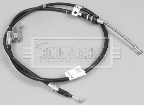 Borg & Beck BKB2540 - Трос, гальмівна система avtolavka.club