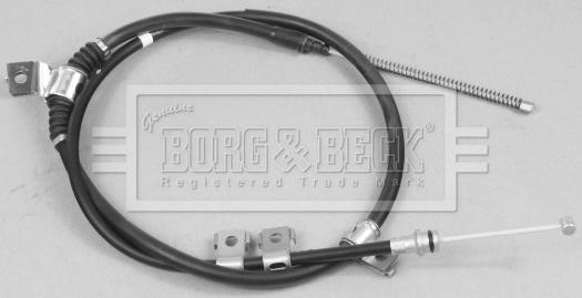Borg & Beck BKB2562 - Трос, гальмівна система avtolavka.club