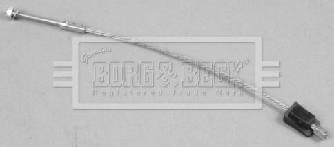 Borg & Beck BKB2502 - Трос, гальмівна система avtolavka.club