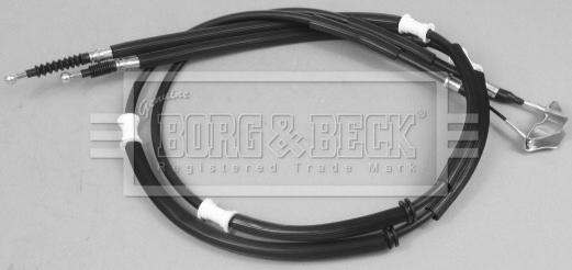 Borg & Beck BKB2585 - Трос, гальмівна система avtolavka.club