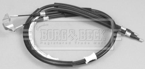 Borg & Beck BKB2588 - Трос, гальмівна система avtolavka.club