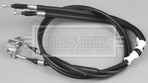 Borg & Beck BKB2681 - Трос, гальмівна система avtolavka.club