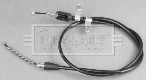 Borg & Beck BKB2638 - Трос, гальмівна система avtolavka.club